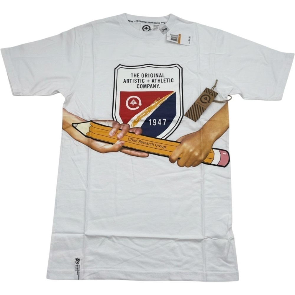LRG Lifted Research Group Graphic T-Shirt White Men's Size S New with Tags